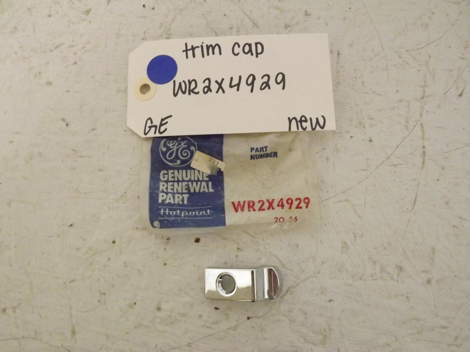 GE Refrigerator WR2X4929 Trim Cap New GE Refrigerator WR2X4929 Trim Cap New
